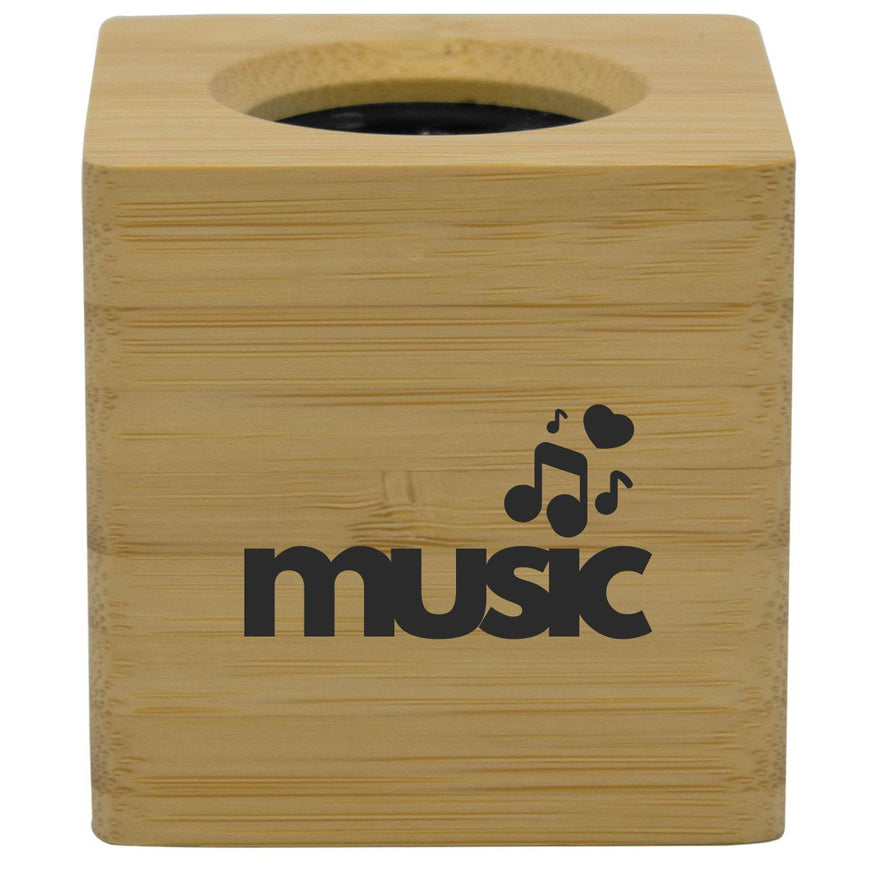 Laxo Bamboo Speaker – Branded Desktop Accessories