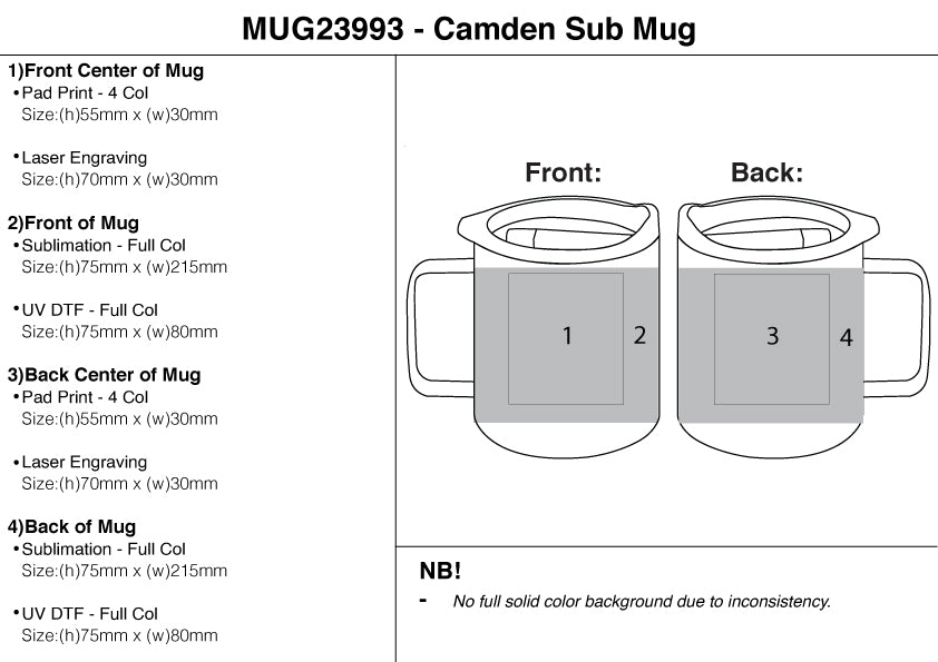 350ml Camden Sub Mug – Branded Drinkware