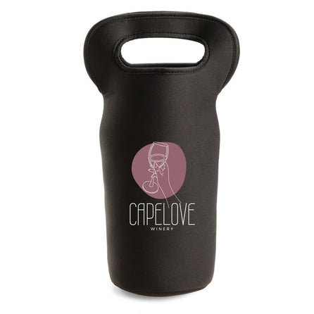 Neoprene Two Bottle Holder – Branded Cooler Bags
