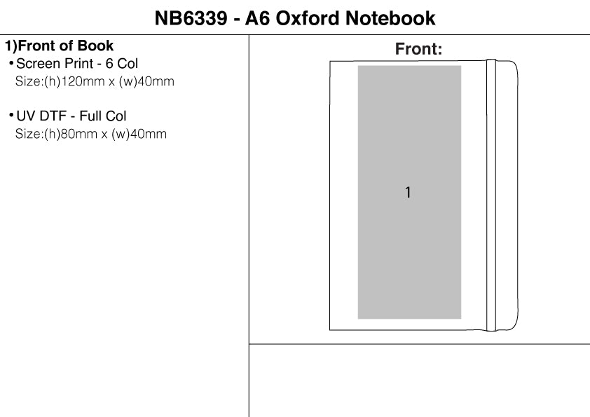 A6 Oxford Notebook (NB6339) – Branded Notebooks