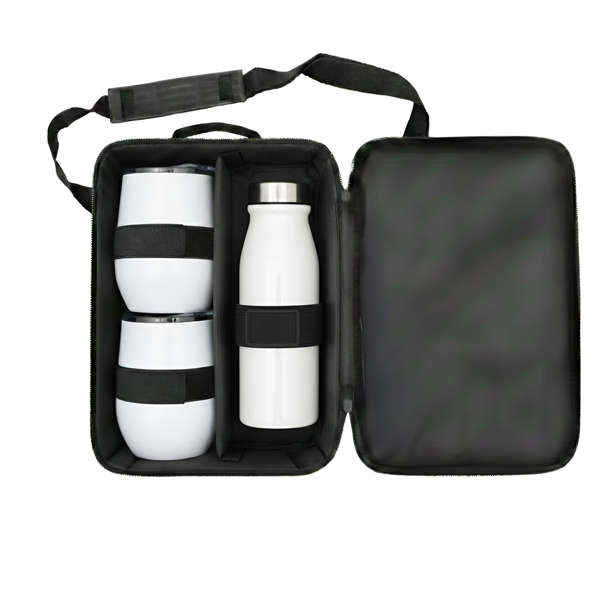 White Edition Bottle & Mug Gift Set – Branded Bottles