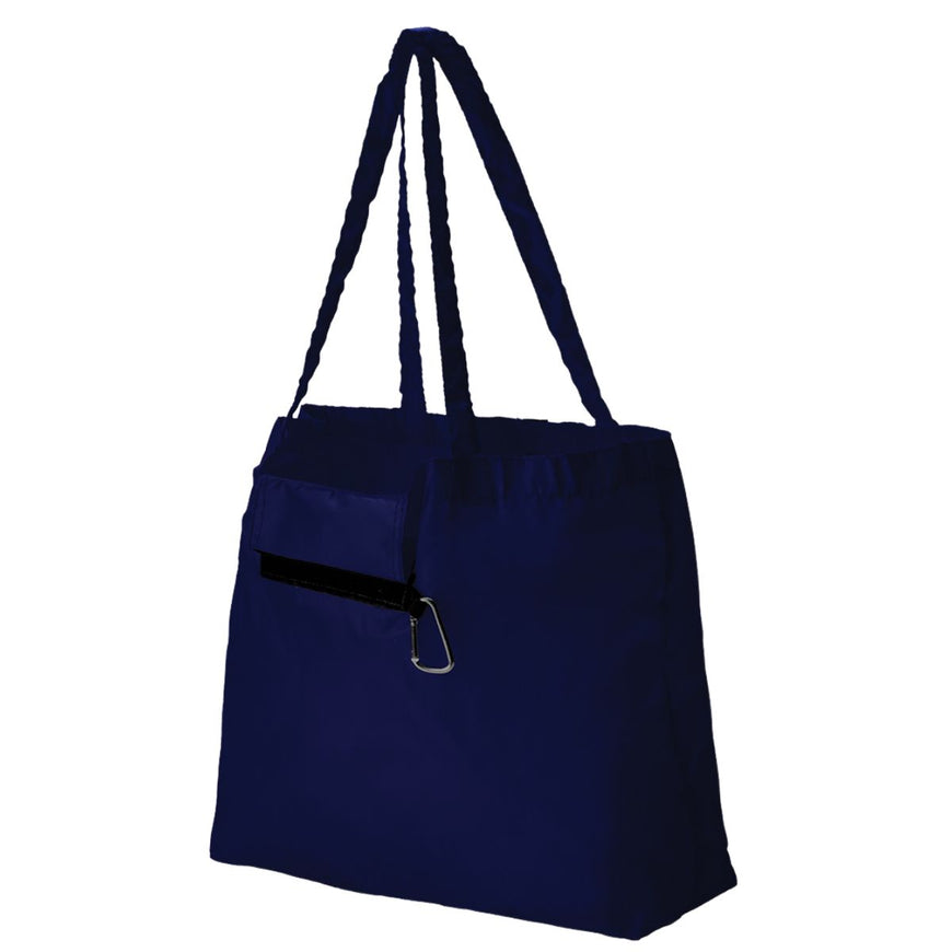 Foldable Shopper with Carabiner – Branded Shopping Bags