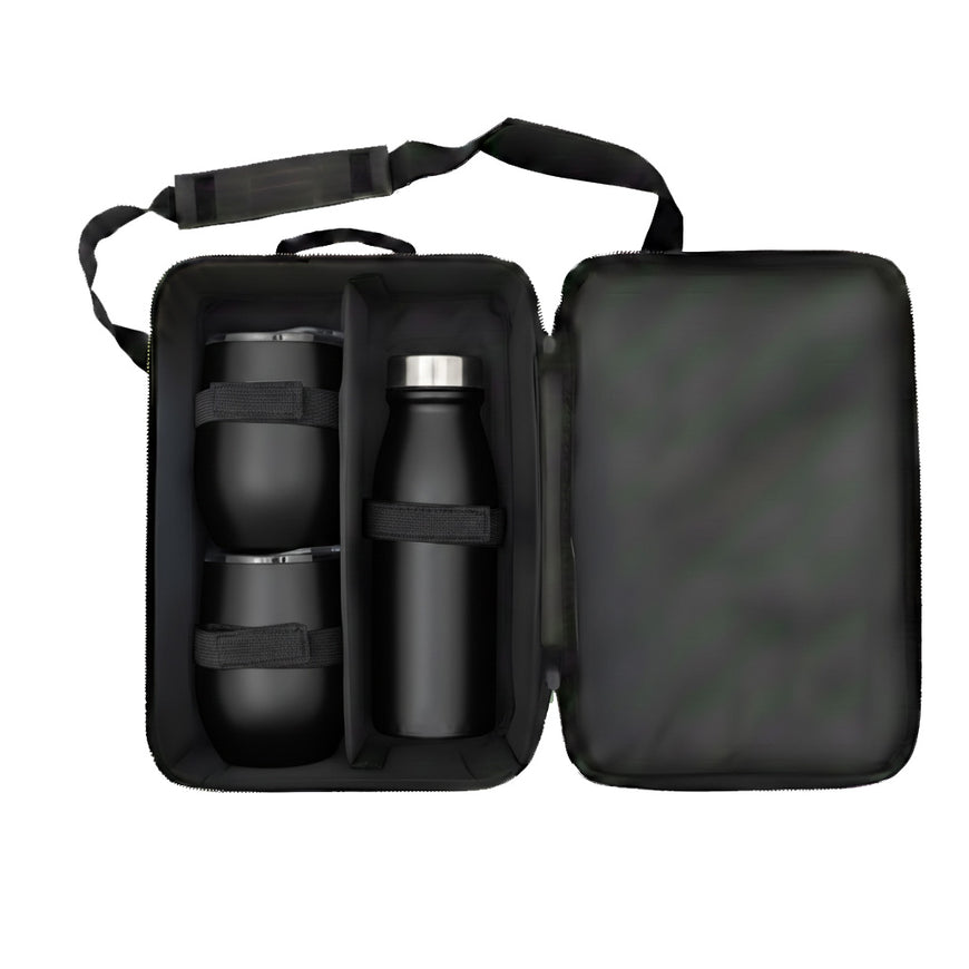 Black Edition Bottle & Mug Gift Set – Branded Bottles