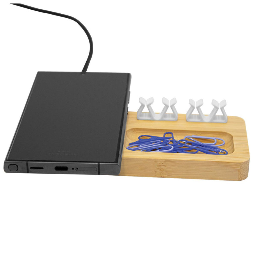 Wireless Charger & Desktop Organiser – Branded Technology