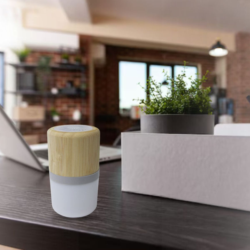 Lemins Bamboo Bluetooth Speaker – Branded Desktop Accessories