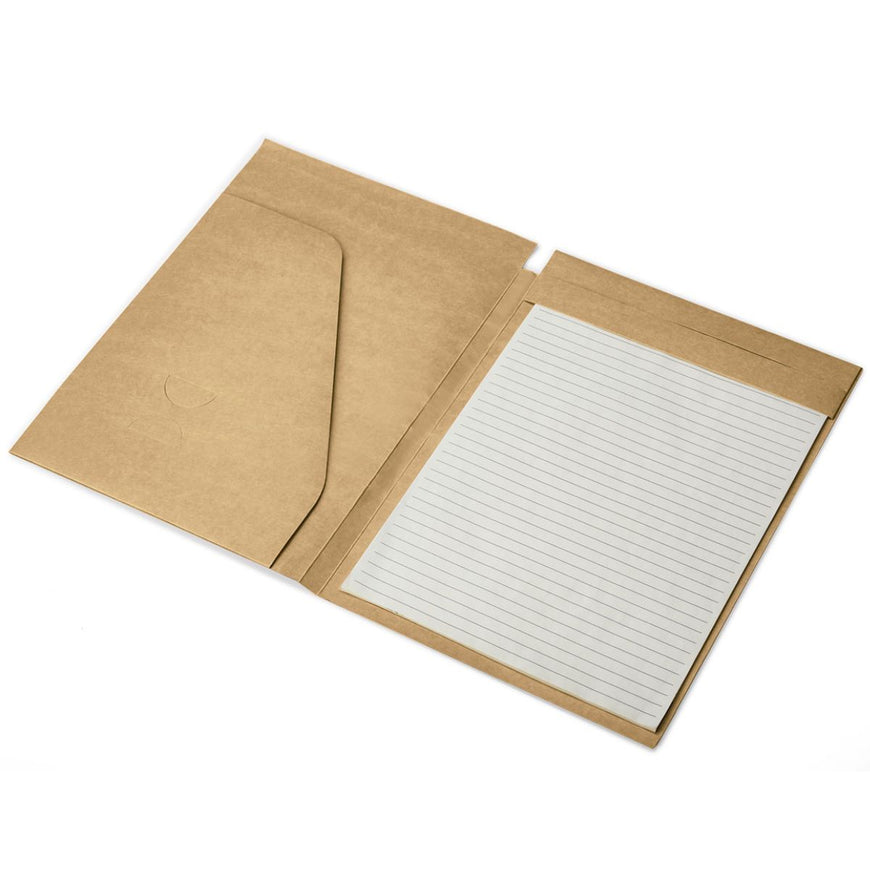 Broadwalk A4 Folder + Notepad – Branded Eco-Friendly
