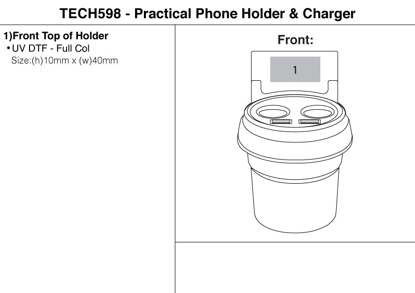 Practical Phone Holder & Charger – Branded Leisure Travel