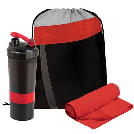 3 Piece Essential Workout Gift Set – Branded Gift Sets