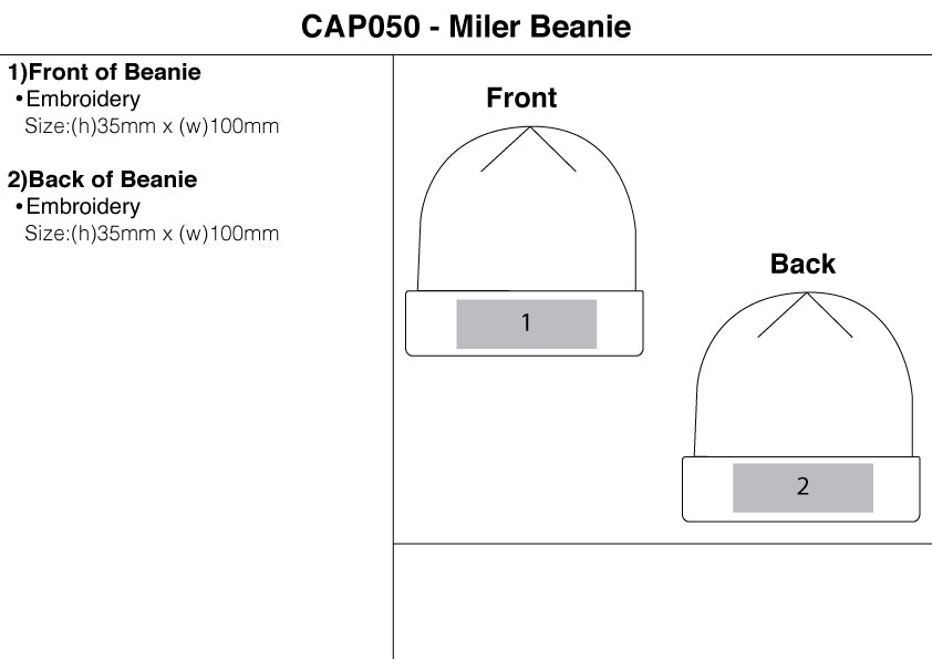 Miler Beanie – Branded Apparel