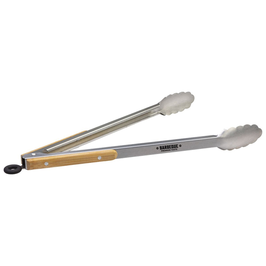 Braai Tong with Bamboo Handle – Branded Picnic and Outdoor