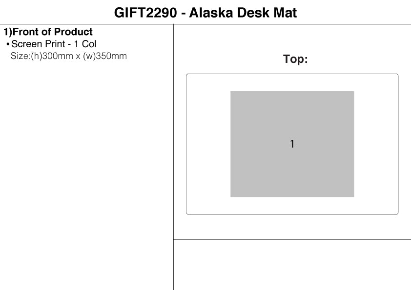 Alaska Desk Mat – Branded Desktop Accessories