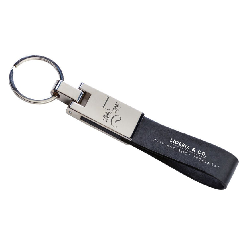 COLUMBUS PU Keyring – Branded Keyrings