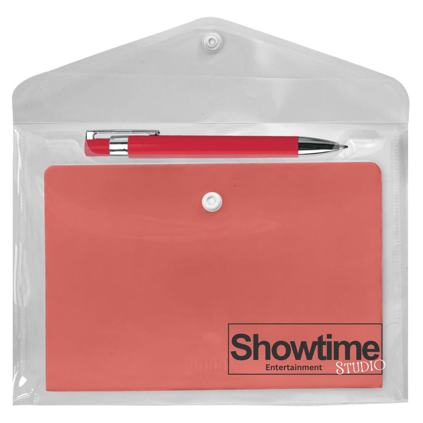 Scripted Style Notebook & Pen Set (NBSET25503) – Branded Gift Sets