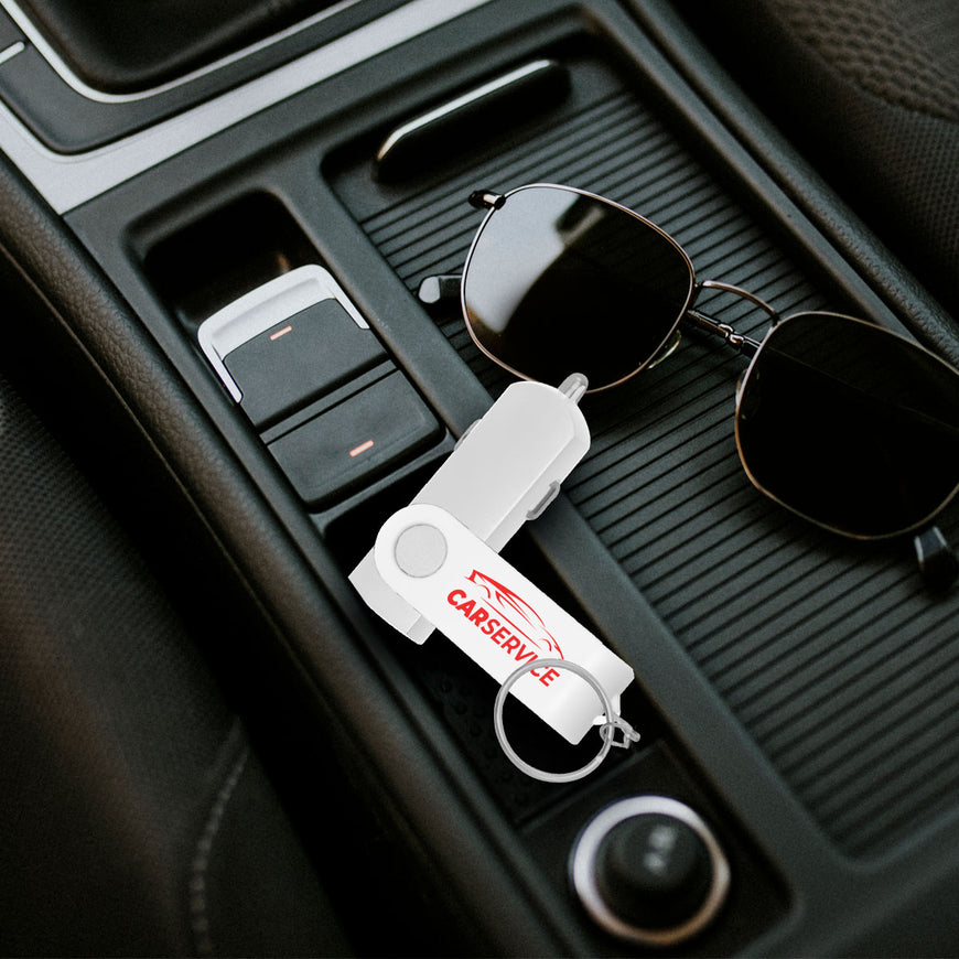 Swivel Car Charger – Branded Leisure Travel