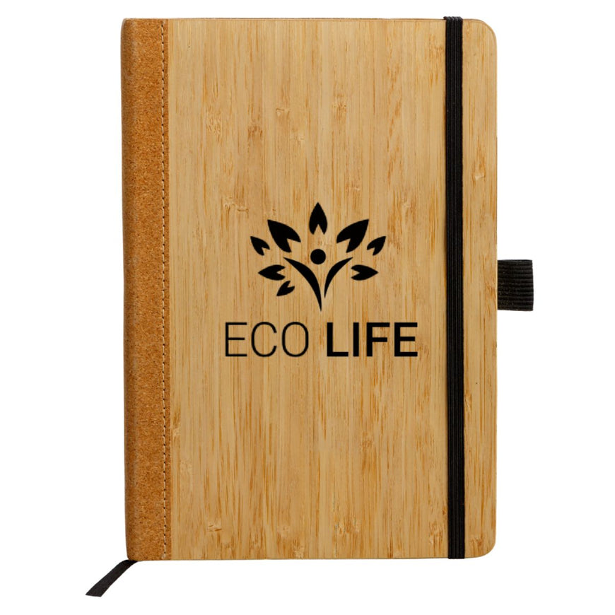 Raimok A5 Bamboo & Cork Notebook – Branded Notebooks