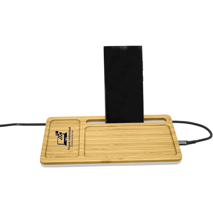 Yurian Bamboo Wireless Charger – Branded Technology