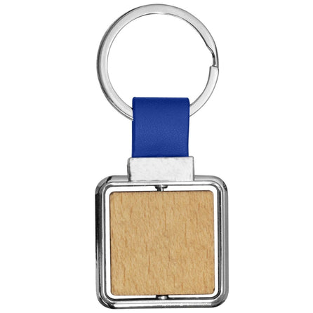 Gosto Metal & Wood Keyring – Branded Eco-Friendly