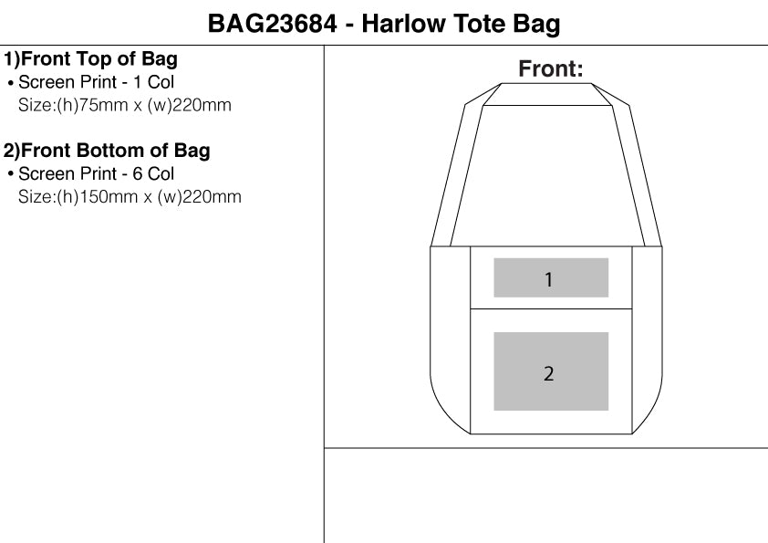 Harlow Tote Bag – Branded Tote Bags
