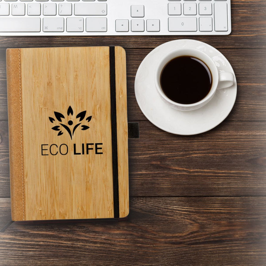 Raimok A5 Bamboo & Cork Notebook – Branded Notebooks
