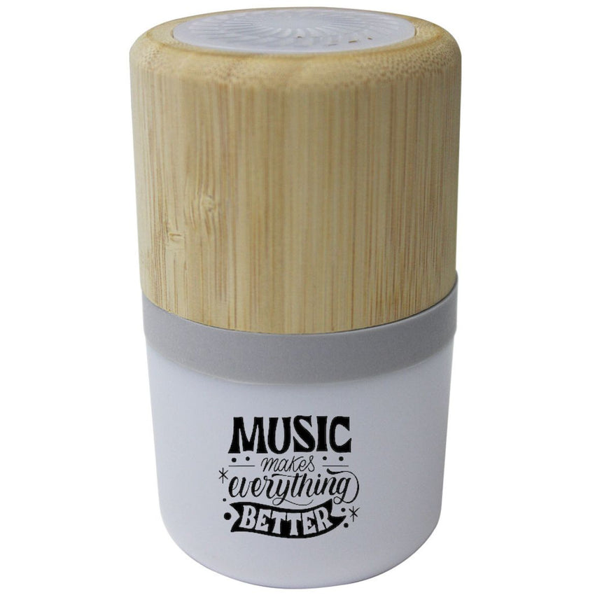 Lemins Bamboo Bluetooth Speaker – Branded Desktop Accessories