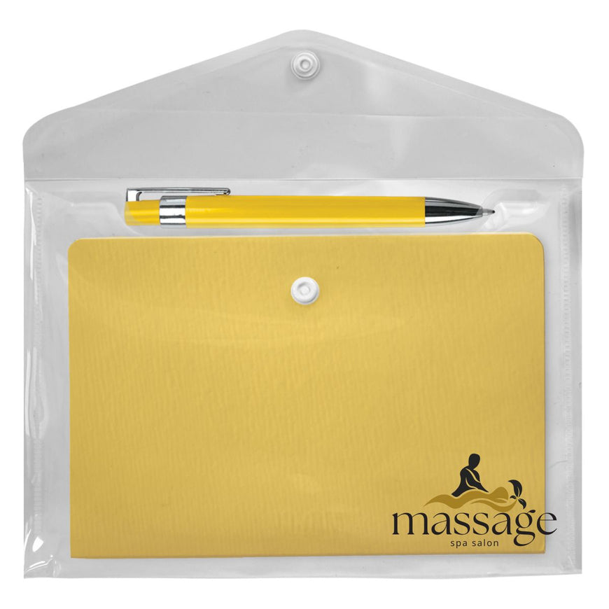 Scripted Style Notebook & Pen Set (NBSET25503) – Branded Gift Sets