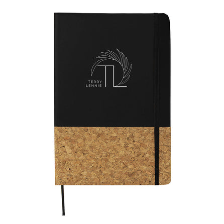 Durham A5 Cork & PU Notebook – Branded Notebooks