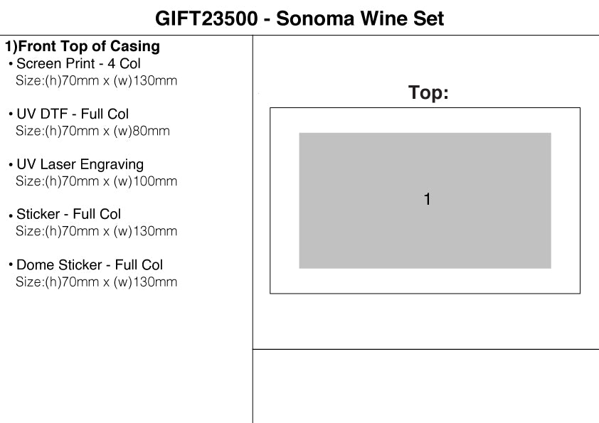 Sonoma Wine Set – Branded Executive Gifts