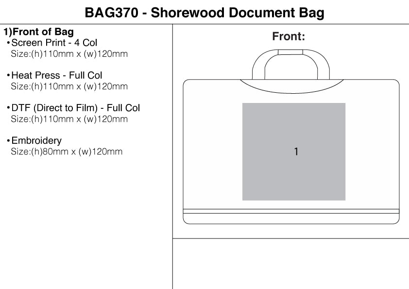 Shorewood Conference  Bag – Branded Conference Bags