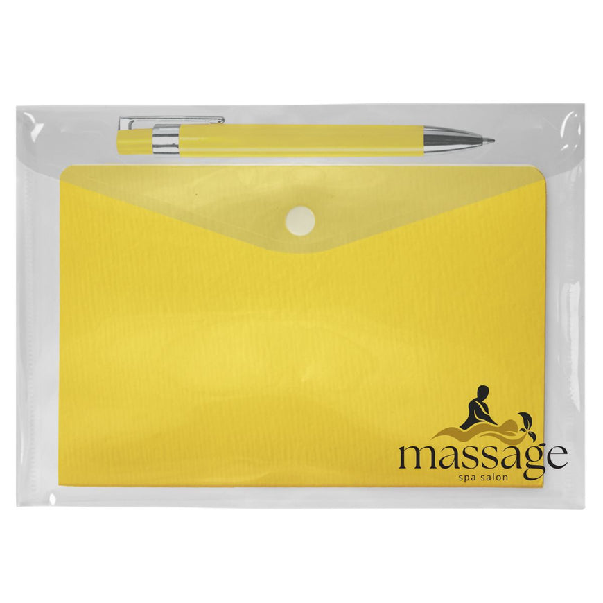 Scripted Style Notebook & Pen Set (NBSET25503) – Branded Gift Sets