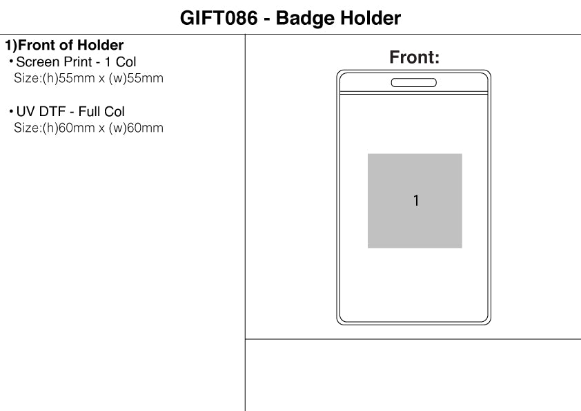 Badge Holder – Branded PROMO GIFTS