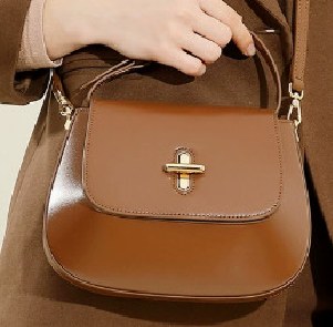Cowhide Leather Top-Handle Bag, Style 2962 in burgundy, coffee