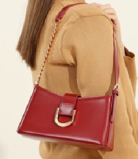 Cowhide Leather Shoulder Bag, Style 2979 in grey, burgundy, caramel
