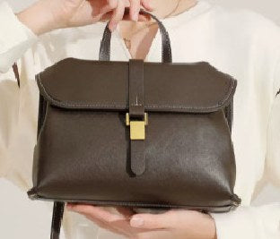 Top-Grain Cowhide Backpack, Style 2995 in grey, brown, coffee